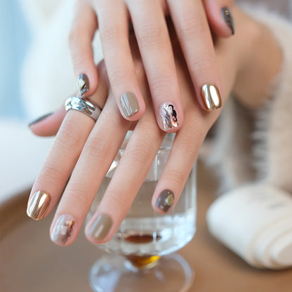 Modern Times | Distinctive Handmade Reusable Press-on Fake Nails